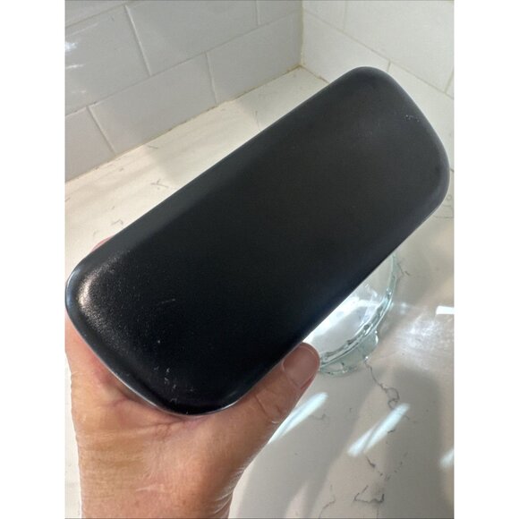 Coach New York Black Hard Clamshell Eye Glass Eyeglass Sun Glasses Case (Only) - Picture 5 of 6